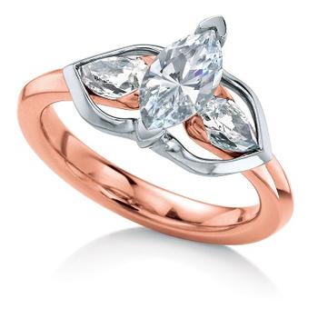 MaeVona Islay semi engagement ring